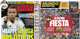 Portadas Deportivas Domingo 18/5/2025 | Marca, As, Sport, Mundo Deportivo Portadas Deportivas Domingo 18/5/2025