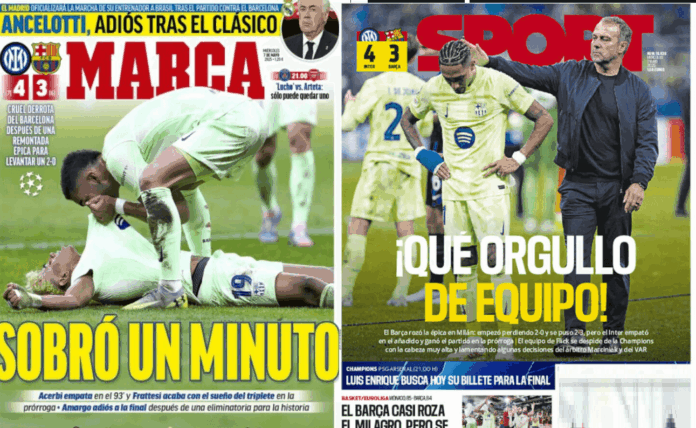 Portadas Deportivas Miércoles 7/5/2025