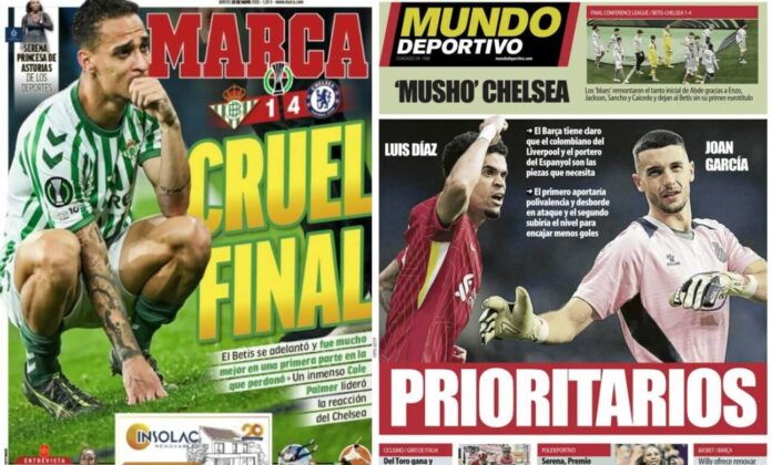 Portadas Deportivas Jueves 29/5/2025 Portadas Deportivas Jueves 29/5/2025