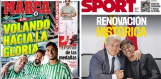Portadas Deportivas Miércoles 28/5/2025 | Marca, As, Sport, Mundo Deportivo Portadas Deportivas Miércoles 28/5/2025