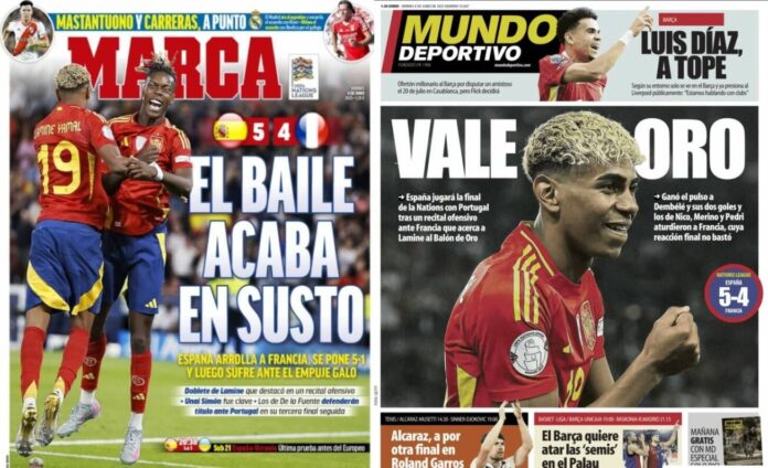 Portadas Deportivas Viernes 6/6/2025 Portadas Deportivas Viernes 6/6/2025