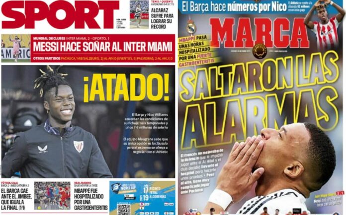 Portadas Deportivas Viernes 20/6/2025 Portadas Deportivas Viernes 20/6/2025