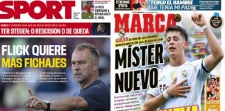 Portadas Deportivas domingo 29/6/2025 | Marca, As, Sport, Mundo Deportivo Portadas Deportivas domingo 29/6/2025
