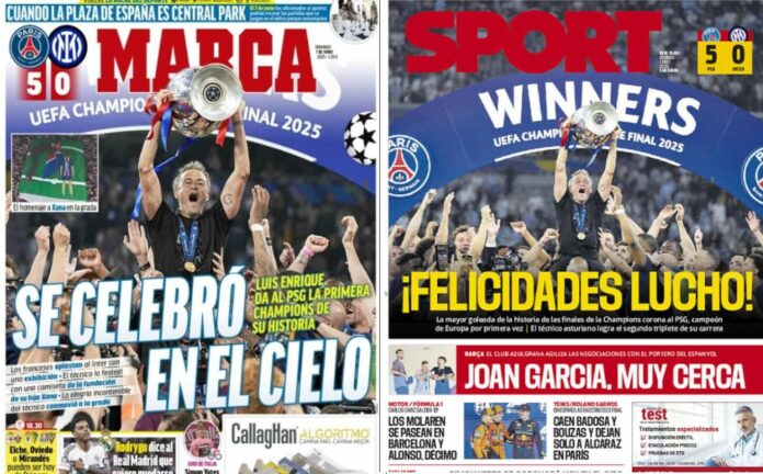 Portadas Deportivas Domingo 1/6/2025