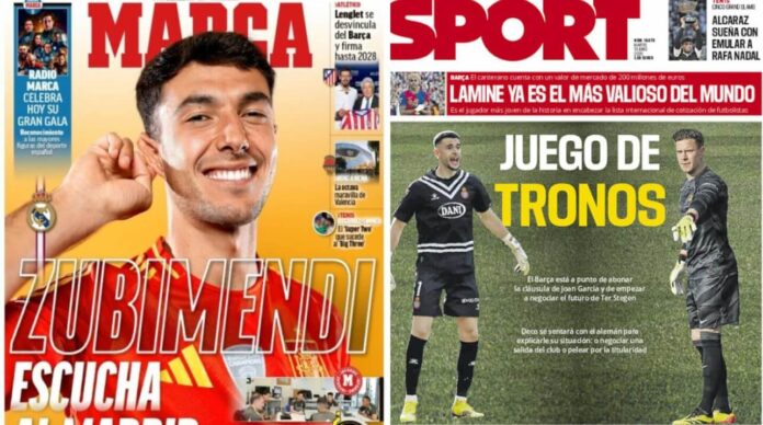 Portadas Deportivas Martes 10/6/2025