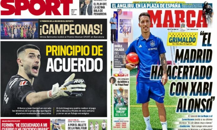 Portadas Deportivas Martes 3/6/2025 Portadas Deportivas Martes 3/6/2025