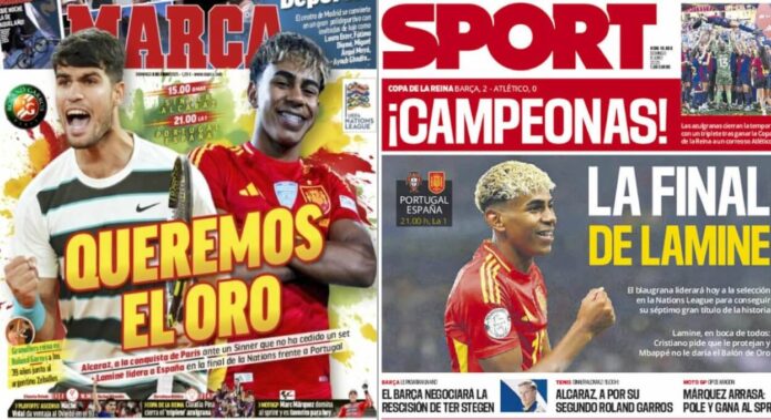 Portadas Deportivas Domingo 8/6/2025 Portadas Deportivas Domingo 8/6/2025