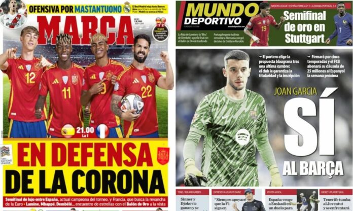 Portadas Deportivas Jueves 5/6/2025