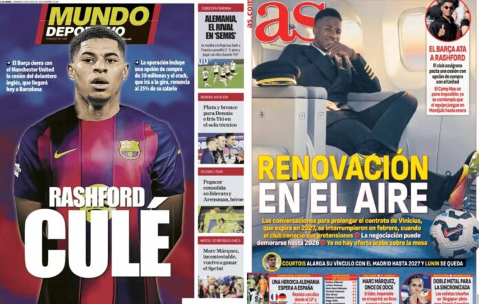 Portadas Deportivas Domingo 20/7/2025