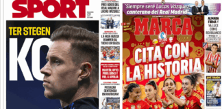 Portadas Deportivas Viernes 18/7/2025 | Marca, As, Sport, Mundo Deportivo Portadas Deportivas Viernes 18/7/2025