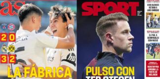 Portadas Deportivas Domingo 6/7/2025 | Marca, As, Sport, Mundo Deportivo Portadas Deportivas Domingo 6/7/2025