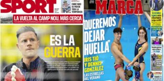 Portadas Deportivas Miércoles 6/8/2025 | Marca, As, Sport, Mundo Deportivo Portadas Deportivas Miércoles 6/8/2025