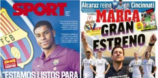 Portadas Deportivas Martes 19/8/2025 | Marca, As, Sport, Mundo Deportivo Portadas Deportivas Martes 19/8/2025