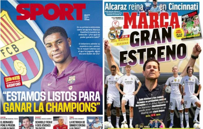 Portadas Deportivas Martes 19/8/2025 Portadas Deportivas Martes 19/8/2025