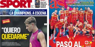 Portadas Deportivas Jueves 28/8/2025 | Marca, As, Sport, Mundo Deportivo Portadas Deportivas Jueves 28/8/2025
