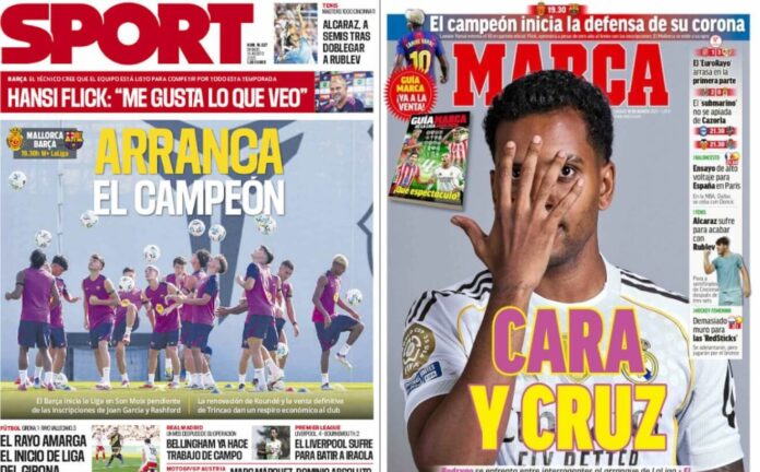 Portadas Deportivas Sábado 16/8/2025 Portadas Deportivas Sábado 16/8/2025