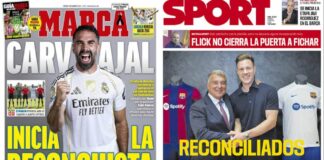 Portadas Deportivas Sábado 9/8/2025 | Marca, As, Sport, Mundo Deportivo Portadas Deportivas Sábado 9/8/2025
