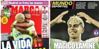 Portadas Deportivas Domingo 17/8/2025 | Marca, As, Sport, Mundo Deportivo Portadas Deportivas Domingo 17/8/2025