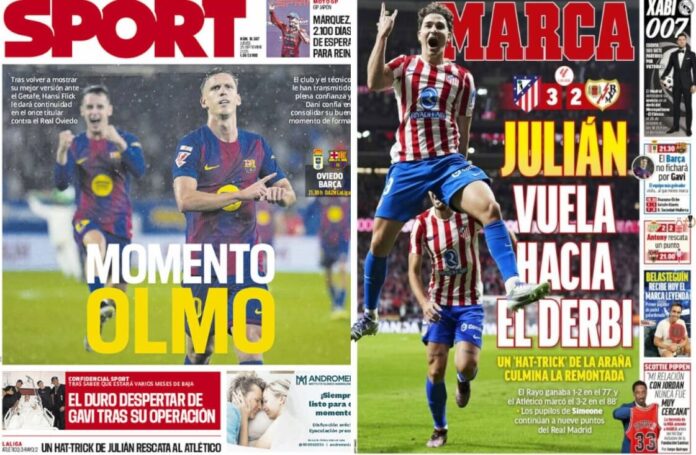 Portadas Deportivas Jueves 25/9/2025