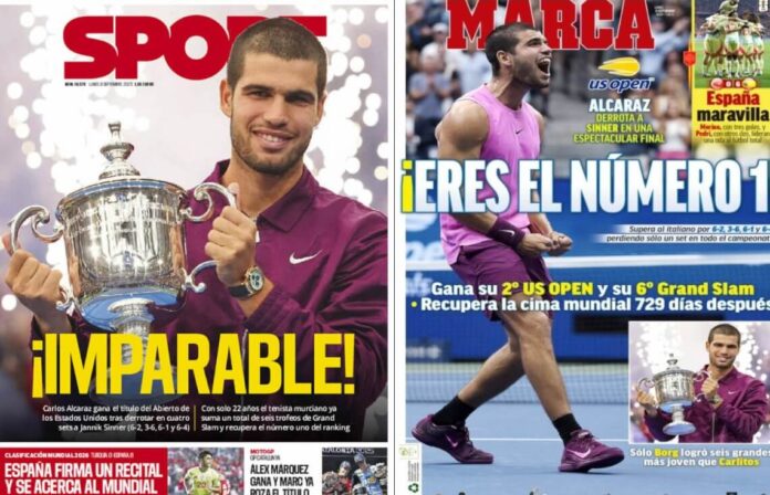 Portadas Deportivas Lunes 8 /9/2025 Portadas Deportivas Lunes 8 /9/2025