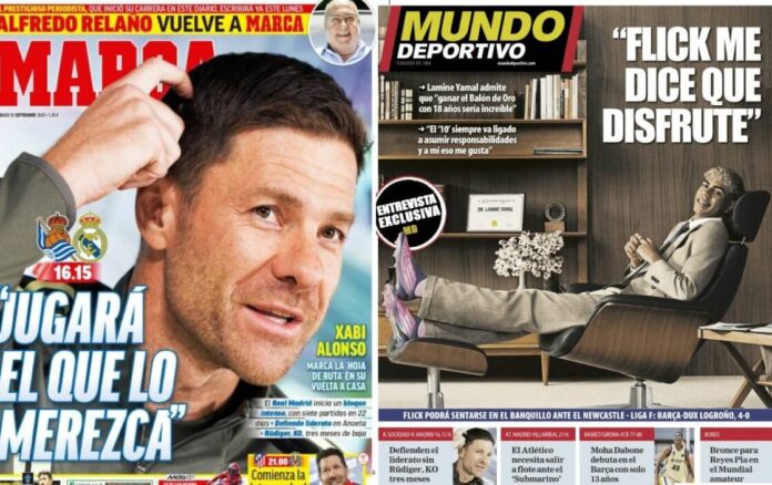 Portadas Deportivas Sábado 13/9/2025