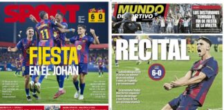 Portadas Deportivas Lunes 15/9/2025 | Marca, As, Sport, Mundo Deportivo Portadas Deportivas Lunes 15/9/2025