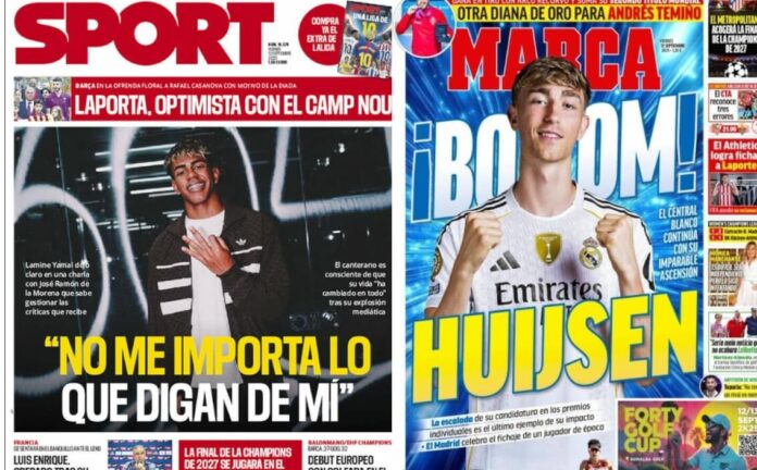 Portadas Deportivas Viernes 12/9/2025