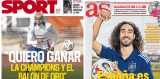 Portadas Deportivas Miércoles 3/9/2025 | Marca, As, Sport, Mundo Deportivo Portadas Deportivas Miércoles 3/9/2025