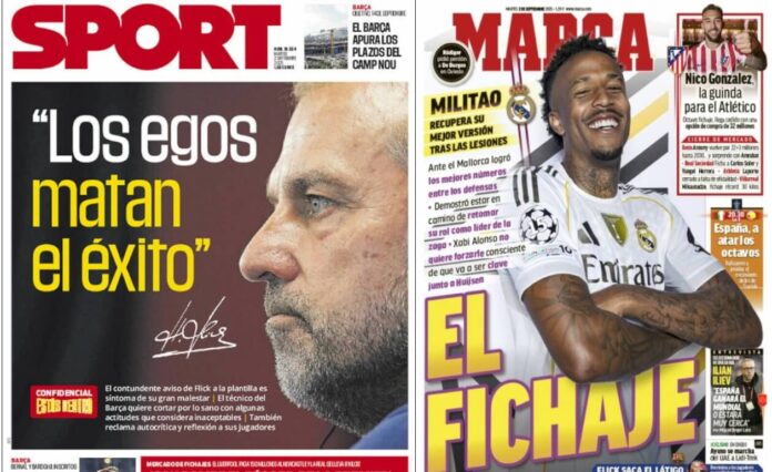 Portadas Deportivas Martes 2/9/2025 Portadas Deportivas Martes 2/9/2025