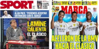 Portadas Deportivas Viernes 24/10/2025 | Marca, As, Sport, Mundo Deportivo Portadas Deportivas Viernes 24/10/2025