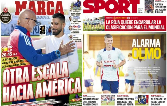 Portadas Deportivas Sábado 11/10/2025