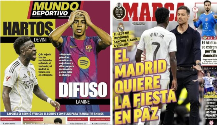 Portadas Deportivas Martes 28/10/2025 Portadas Deportivas Martes 28/10/2025