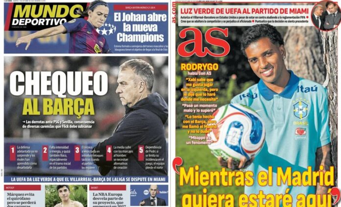 Portadas Deportivas Martes 7/10/2025