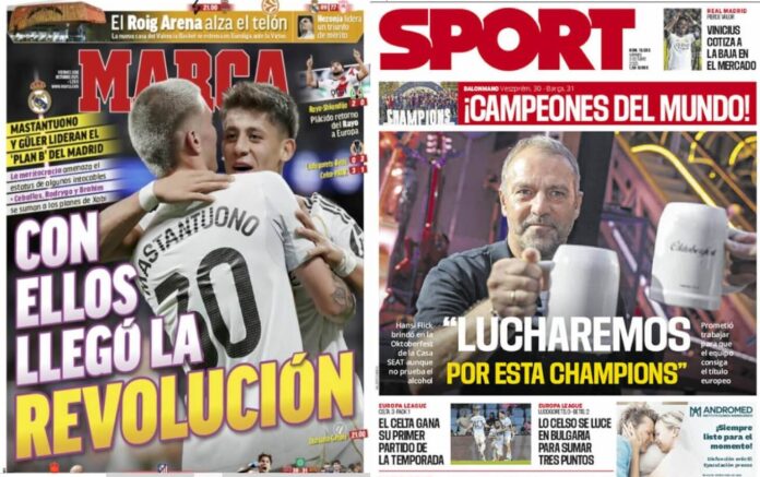 Portadas Deportivas Viernes 3/10/2025 Portadas Deportivas Viernes 3/10/2025