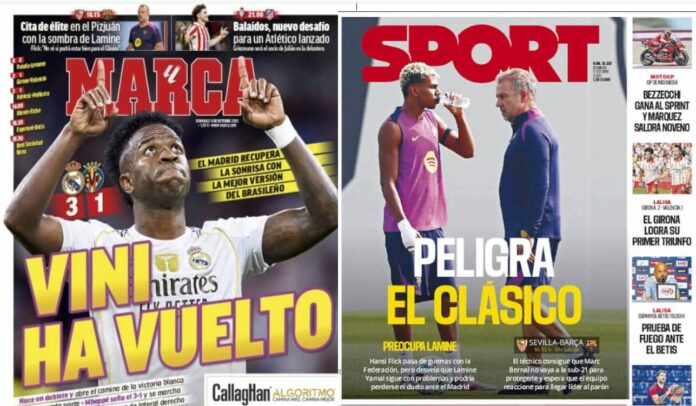 Portadas Deportivas Domingo 5/10/2025 Portadas Deportivas Domingo 5/10/2025
