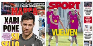 Portadas Deportivas Viernes 17/10/2025 | Marca, As, Sport, Mundo Deportivo Portadas Deportivas Viernes 17/10/2025
