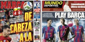 Portadas Deportivas Miércoles 15/10/2025 | Marca, As, Sport, Mundo Deportivo Portadas Deportivas Miércoles 15/10/2025