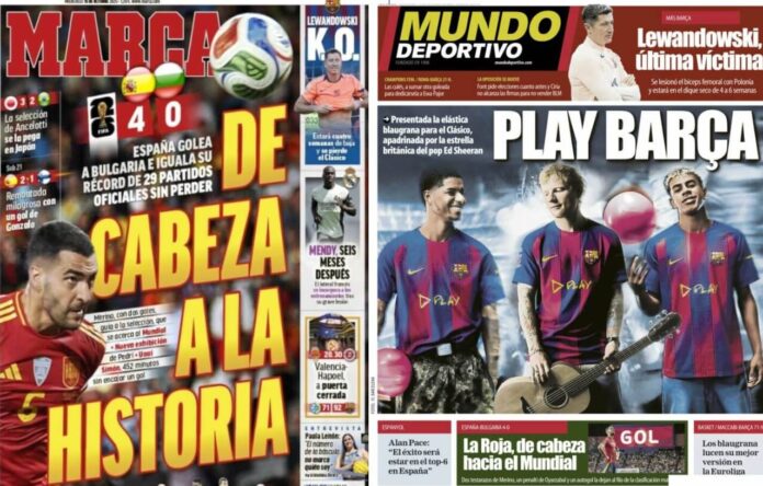 Portadas Deportivas Miércoles 15/10/2025 Portadas Deportivas Miércoles 15/10/2025
