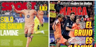 Portadas Deportivas Jueves 6/11/2025 | Marca, As, Sport, Mundo Deportivo Portadas Deportivas Jueves 6/11/2025