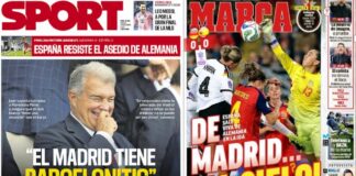 Portadas Deportivas Sábado 29/11/2025 | Marca, As, Sport, Mundo Deportivo Portadas Deportivas Sábado 29/11/2025