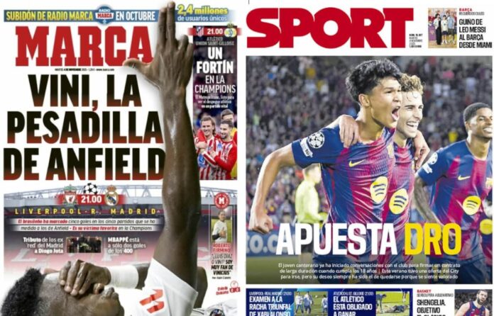 Portadas Deportivas Martes 4/11/2025