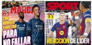 Portadas Deportivas Domingo 30/11/2025 | Marca, As, Sport, Mundo Deportivo Portadas Deportivas Domingo 30/11/2025