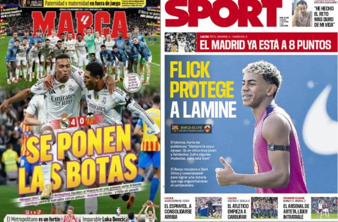Portadas Deportivas Domingo 2/11/2025