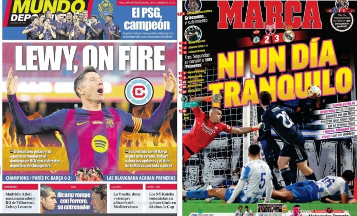 Portadas Deportivas Viernes 18/12/2025 Portadas Deportivas Viernes 18/12/2025
