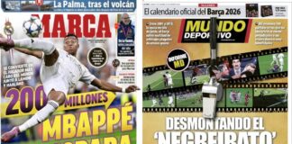 Portadas Deportivas Sábado 27/12/2025 | Marca, As, Sport, Mundo Deportivo Portadas Deportivas Sábado 27/12/2025