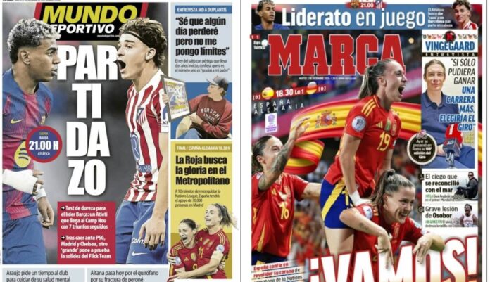 Portadas Deportivas Martes 2/12/2025