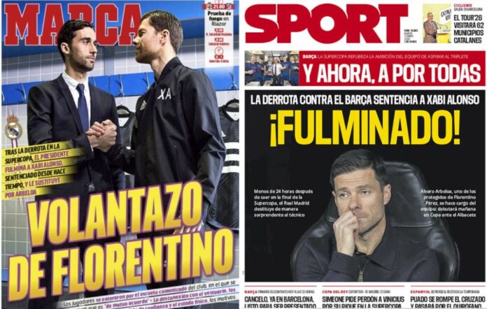 Portadas Deportivas Martes 13/1/2026 Portadas Deportivas Martes 13/1/2026