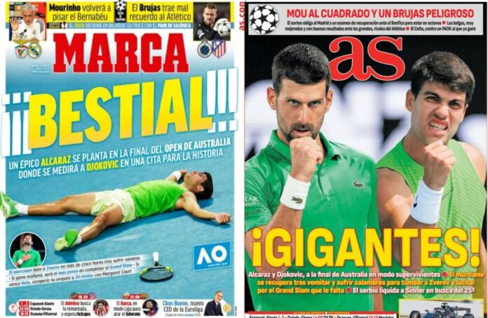 Portadas Deportivas Sábado 31/1/2026