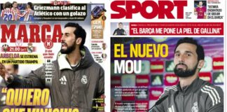 Portadas Deportivas Miércoles 14/1/2026 | Marca, As, Sport, Mundo Deportivo