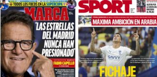 Portadas Deportivas Martes 6/1/2026 | Marca, As, Sport, Mundo Deportivo Portadas Deportivas Martes 6/1/2026